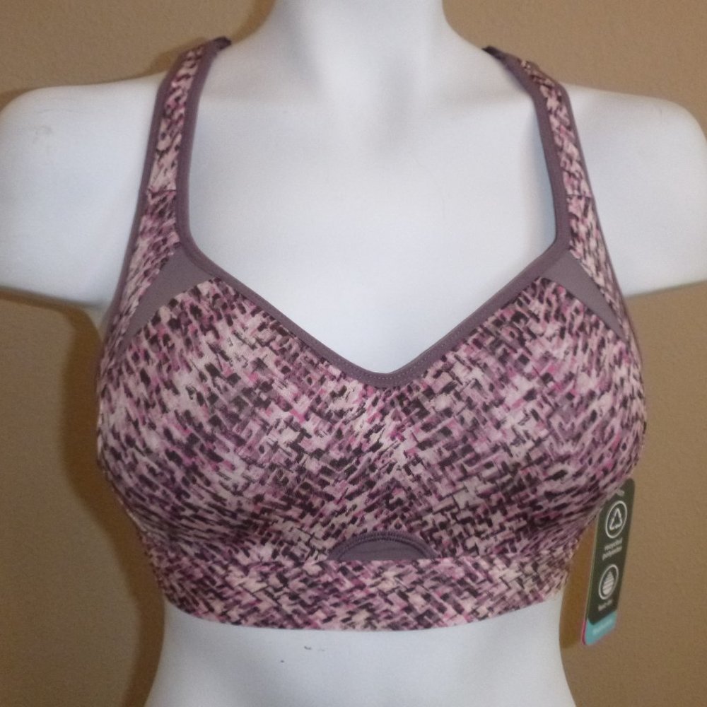 Womens MTA Sports Crossback Exercise Activity Bra Size S M L XL 1X 2X Padded NW